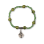 PULSERA BOLAS VERDE
